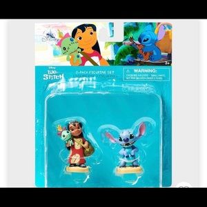 Disney Lilo and Stitch Mini Figure 2 Pack Set New
